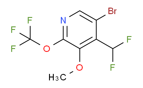 AM64043 | 1804000-27-8 | 5-Bromo-4-(difluoromethyl)-3-methoxy-2-(trifluoromethoxy)pyridine