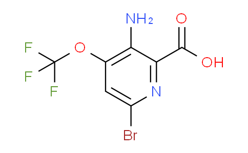 AM64061 | 1803544-79-7 | 3-Amino-6-bromo-4-(trifluoromethoxy)pyridine-2-carboxylic acid