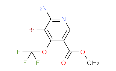 Methyl 2-amino-3-bromo-4-(trifluoromethoxy)pyridine-5-carboxylate