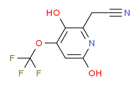 3,6-Dihydroxy-4-(trifluoromethoxy)pyridine-2-acetonitrile