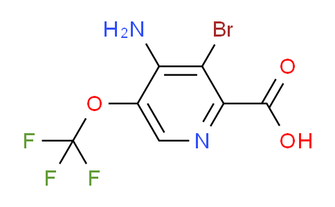 4-Amino-3-bromo-5-(trifluoromethoxy)pyridine-2-carboxylic acid