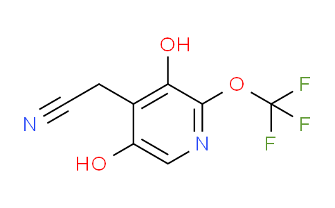 3,5-Dihydroxy-2-(trifluoromethoxy)pyridine-4-acetonitrile