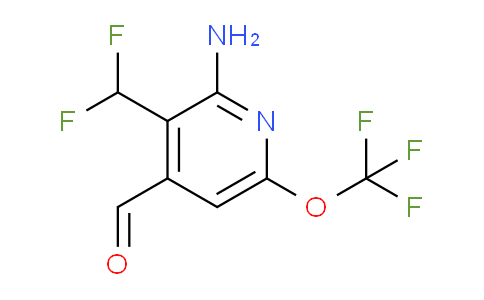 AM64074 | 1803431-32-4 | 2-Amino-3-(difluoromethyl)-6-(trifluoromethoxy)pyridine-4-carboxaldehyde