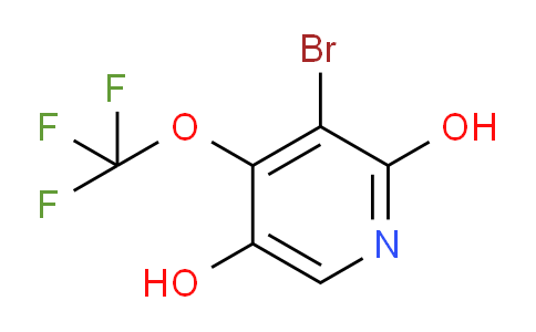 AM64079 | 1803529-33-0 | 3-Bromo-2,5-dihydroxy-4-(trifluoromethoxy)pyridine