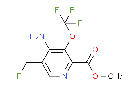 AM64080 | 1804467-11-5 | Methyl 4-amino-5-(fluoromethyl)-3-(trifluoromethoxy)pyridine-2-carboxylate