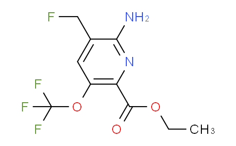 AM64084 | 1804532-46-4 | Ethyl 2-amino-3-(fluoromethyl)-5-(trifluoromethoxy)pyridine-6-carboxylate