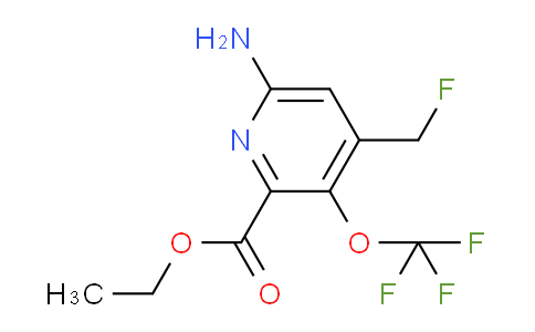 AM64088 | 1803950-82-4 | Ethyl 6-amino-4-(fluoromethyl)-3-(trifluoromethoxy)pyridine-2-carboxylate