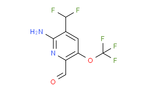 AM64089 | 1804540-43-9 | 2-Amino-3-(difluoromethyl)-5-(trifluoromethoxy)pyridine-6-carboxaldehyde