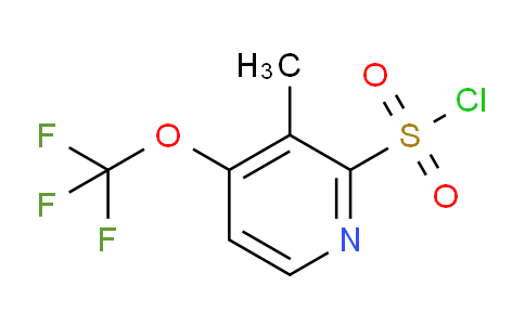 AM64120 | 1804297-34-4 | 3-Methyl-4-(trifluoromethoxy)pyridine-2-sulfonyl chloride