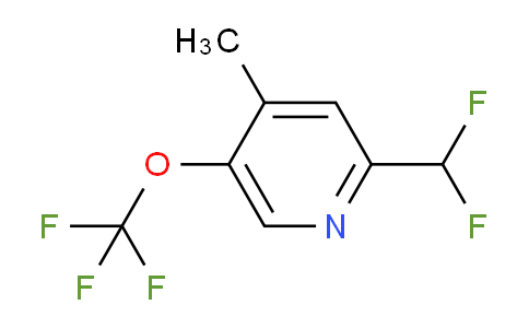 AM64136 | 1804299-30-6 | 2-(Difluoromethyl)-4-methyl-5-(trifluoromethoxy)pyridine