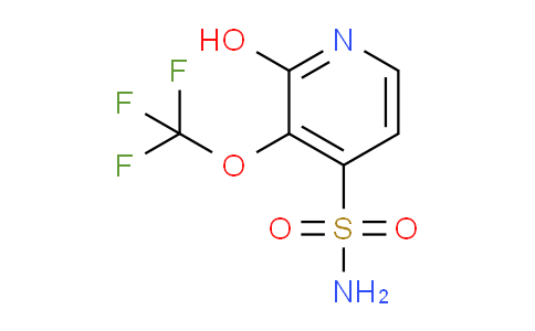 2-Hydroxy-3-(trifluoromethoxy)pyridine-4-sulfonamide