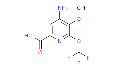 AM64151 | 1804576-17-7 | 4-Amino-3-methoxy-2-(trifluoromethoxy)pyridine-6-carboxylic acid