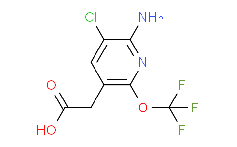 AM64156 | 1803457-85-3 | 2-Amino-3-chloro-6-(trifluoromethoxy)pyridine-5-acetic acid
