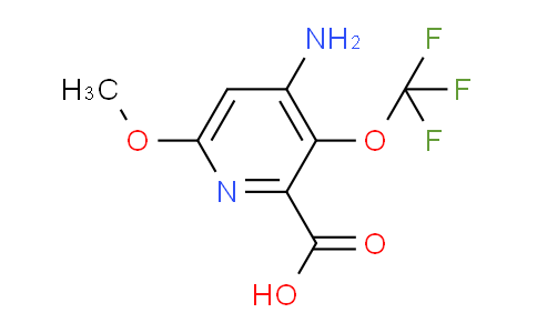 AM64157 | 1803935-98-9 | 4-Amino-6-methoxy-3-(trifluoromethoxy)pyridine-2-carboxylic acid