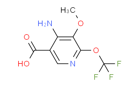 AM64158 | 1806113-31-4 | 4-Amino-3-methoxy-2-(trifluoromethoxy)pyridine-5-carboxylic acid
