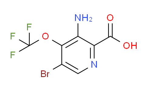 AM64163 | 1804525-48-1 | 3-Amino-5-bromo-4-(trifluoromethoxy)pyridine-2-carboxylic acid