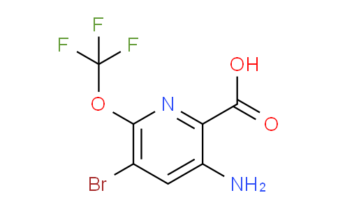 AM64170 | 1803917-57-8 | 3-Amino-5-bromo-6-(trifluoromethoxy)pyridine-2-carboxylic acid