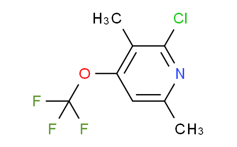 2-Chloro-3,6-dimethyl-4-(trifluoromethoxy)pyridine