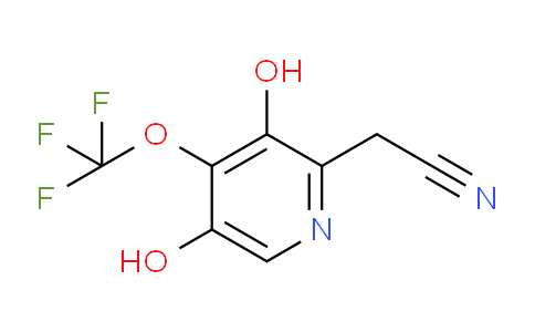 3,5-Dihydroxy-4-(trifluoromethoxy)pyridine-2-acetonitrile