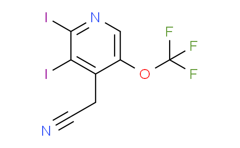 AM64180 | 1804291-47-1 | 2,3-Diiodo-5-(trifluoromethoxy)pyridine-4-acetonitrile