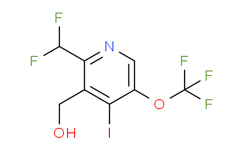 AM64224 | 1804915-84-1 | 2-(Difluoromethyl)-4-iodo-5-(trifluoromethoxy)pyridine-3-methanol