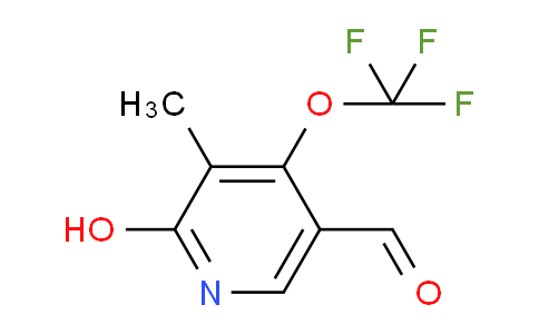 2-Hydroxy-3-methyl-4-(trifluoromethoxy)pyridine-5-carboxaldehyde