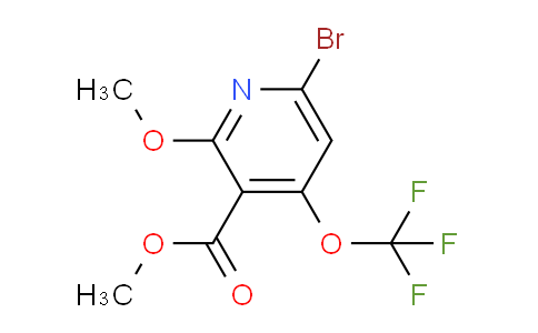 Methyl 6-bromo-2-methoxy-4-(trifluoromethoxy)pyridine-3-carboxylate