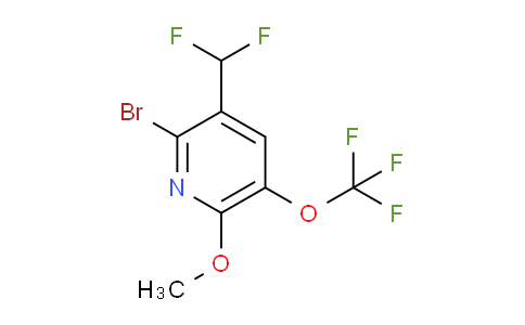 2-Bromo-3-(difluoromethyl)-6-methoxy-5-(trifluoromethoxy)pyridine