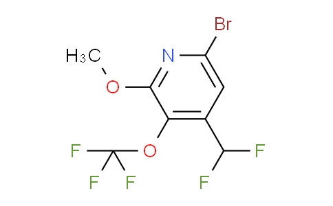 AM64236 | 1803464-24-5 | 6-Bromo-4-(difluoromethyl)-2-methoxy-3-(trifluoromethoxy)pyridine