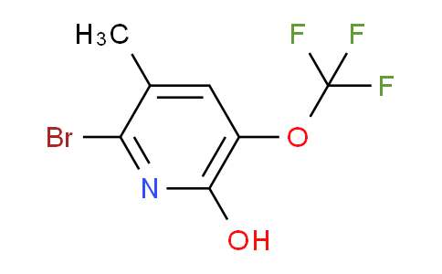 AM64241 | 1806080-16-9 | 2-Bromo-6-hydroxy-3-methyl-5-(trifluoromethoxy)pyridine