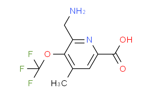 AM64246 | 1805206-22-7 | 2-(Aminomethyl)-4-methyl-3-(trifluoromethoxy)pyridine-6-carboxylic acid