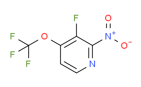 AM64251 | 1804586-69-3 | 3-Fluoro-2-nitro-4-(trifluoromethoxy)pyridine