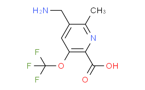 AM64254 | 1805201-90-4 | 3-(Aminomethyl)-2-methyl-5-(trifluoromethoxy)pyridine-6-carboxylic acid
