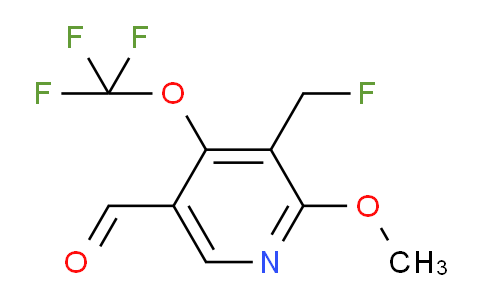 AM64255 | 1805096-61-0 | 3-(Fluoromethyl)-2-methoxy-4-(trifluoromethoxy)pyridine-5-carboxaldehyde
