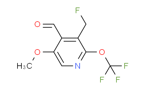 3-(Fluoromethyl)-5-methoxy-2-(trifluoromethoxy)pyridine-4-carboxaldehyde