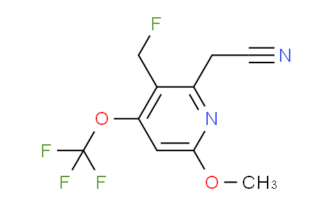 AM64259 | 1805222-70-1 | 3-(Fluoromethyl)-6-methoxy-4-(trifluoromethoxy)pyridine-2-acetonitrile