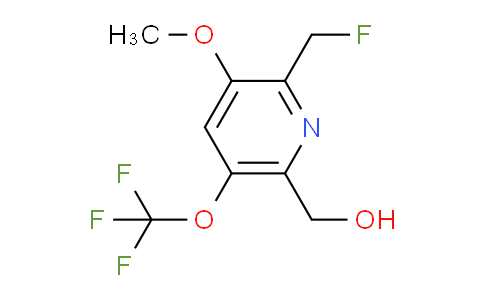 2-(Fluoromethyl)-3-methoxy-5-(trifluoromethoxy)pyridine-6-methanol