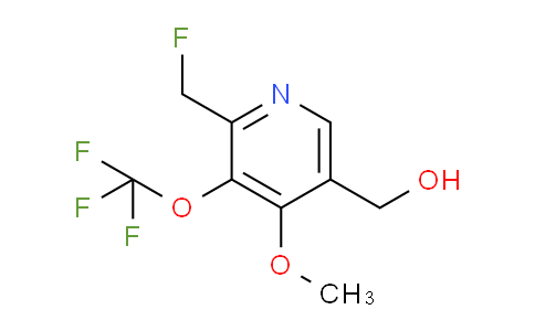 2-(Fluoromethyl)-4-methoxy-3-(trifluoromethoxy)pyridine-5-methanol