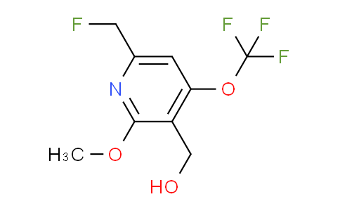 6-(Fluoromethyl)-2-methoxy-4-(trifluoromethoxy)pyridine-3-methanol
