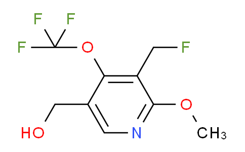 3-(Fluoromethyl)-2-methoxy-4-(trifluoromethoxy)pyridine-5-methanol