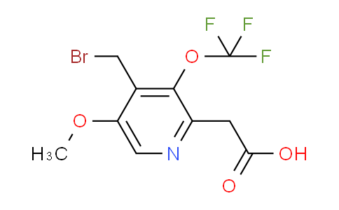AM64271 | 1806758-11-1 | 4-(Bromomethyl)-5-methoxy-3-(trifluoromethoxy)pyridine-2-acetic acid