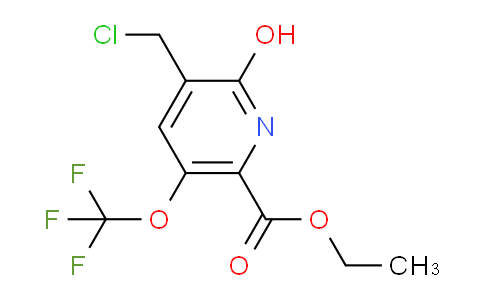 AM64277 | 1804360-61-9 | Ethyl 3-(chloromethyl)-2-hydroxy-5-(trifluoromethoxy)pyridine-6-carboxylate