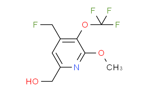 AM64280 | 1806765-91-2 | 4-(Fluoromethyl)-2-methoxy-3-(trifluoromethoxy)pyridine-6-methanol