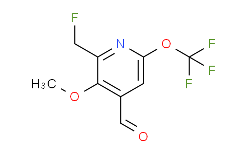 AM64283 | 1806755-74-7 | 2-(Fluoromethyl)-3-methoxy-6-(trifluoromethoxy)pyridine-4-carboxaldehyde