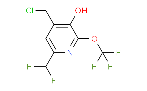 AM64294 | 1804359-66-7 | 4-(Chloromethyl)-6-(difluoromethyl)-3-hydroxy-2-(trifluoromethoxy)pyridine