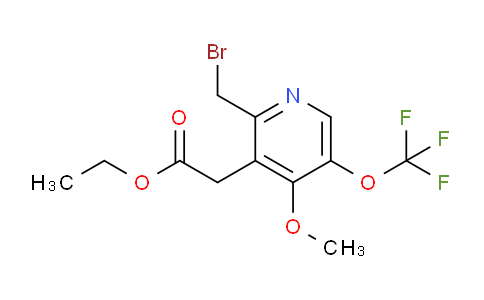 AM64301 | 1806749-14-3 | Ethyl 2-(bromomethyl)-4-methoxy-5-(trifluoromethoxy)pyridine-3-acetate