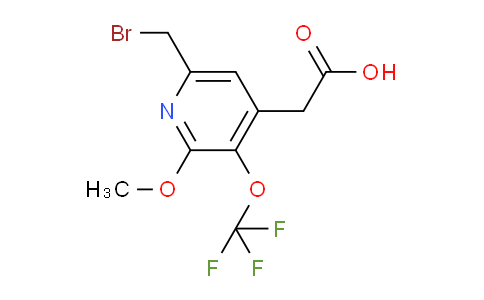 AM64308 | 1806758-08-6 | 6-(Bromomethyl)-2-methoxy-3-(trifluoromethoxy)pyridine-4-acetic acid