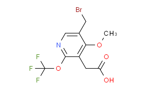 AM64312 | 1805150-83-7 | 5-(Bromomethyl)-4-methoxy-2-(trifluoromethoxy)pyridine-3-acetic acid