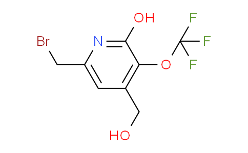 AM64316 | 1804768-42-0 | 6-(Bromomethyl)-2-hydroxy-3-(trifluoromethoxy)pyridine-4-methanol