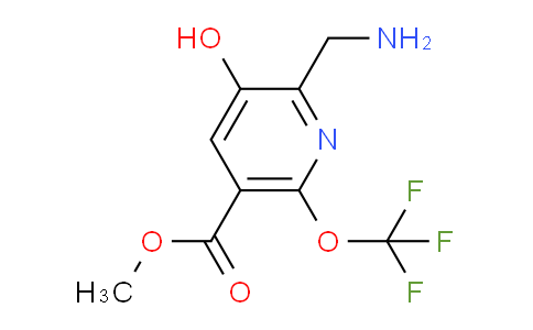 Methyl 2-(aminomethyl)-3-hydroxy-6-(trifluoromethoxy)pyridine-5-carboxylate